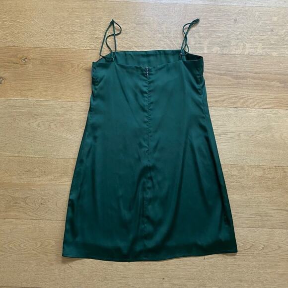 Lani The Label - Lennon Mini Slip Dress in Green - Picture 5 of 6